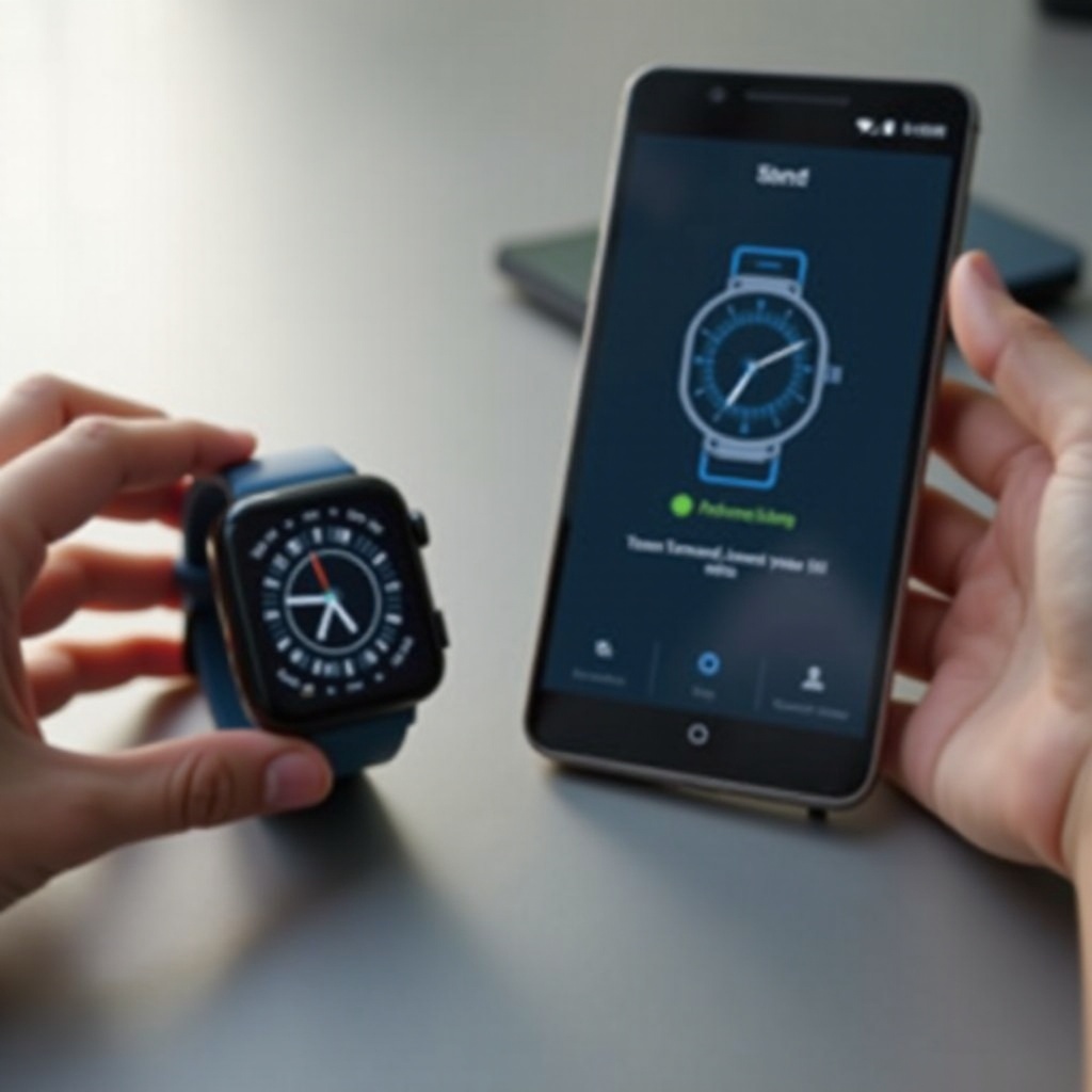 how to setup smart watch to android