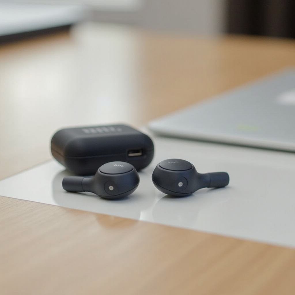 verwenden die jbl vibe beam ohrhörer einen usb-c anschluss