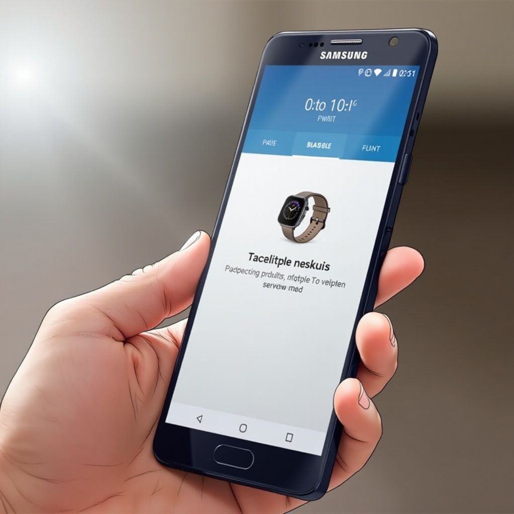kuinka yhdistän Samsung-älykelloni puhelimeeni