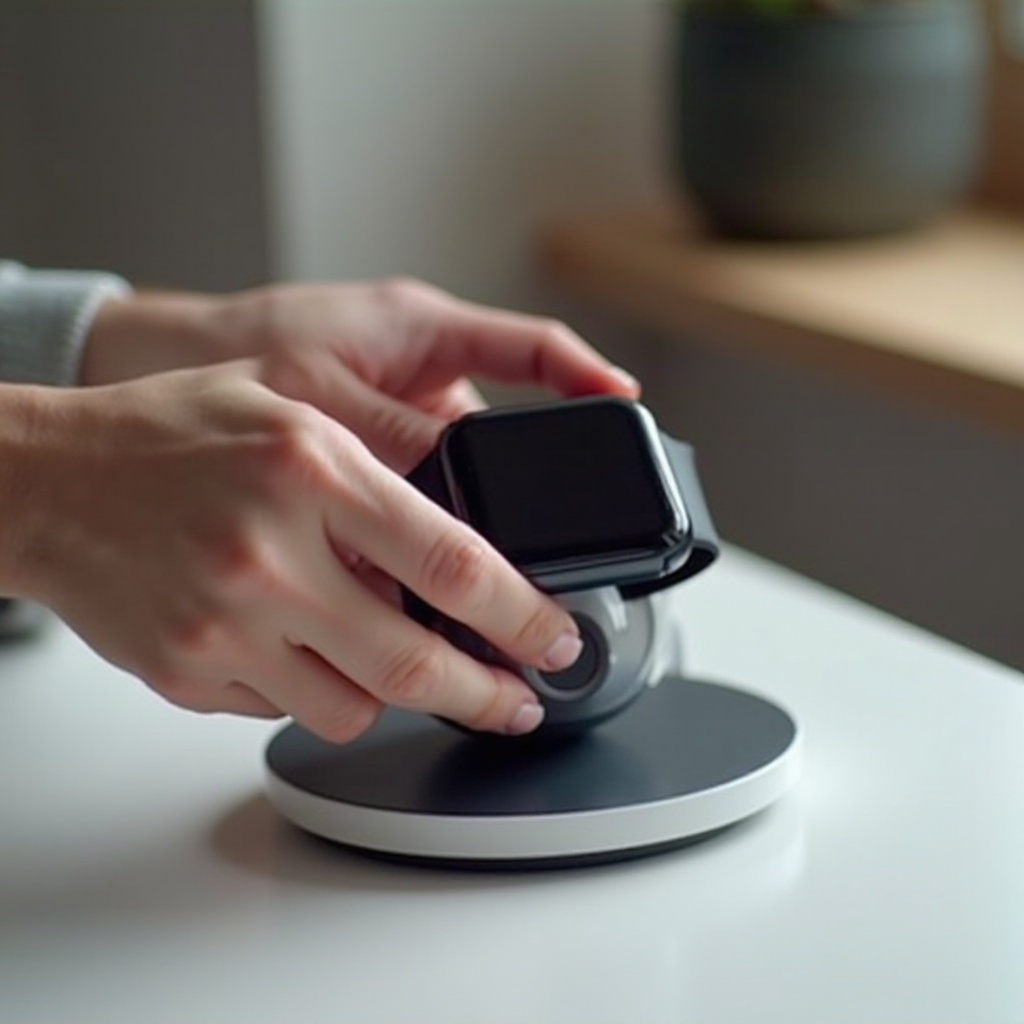 wie kann ich meine Smartwatch aufladen