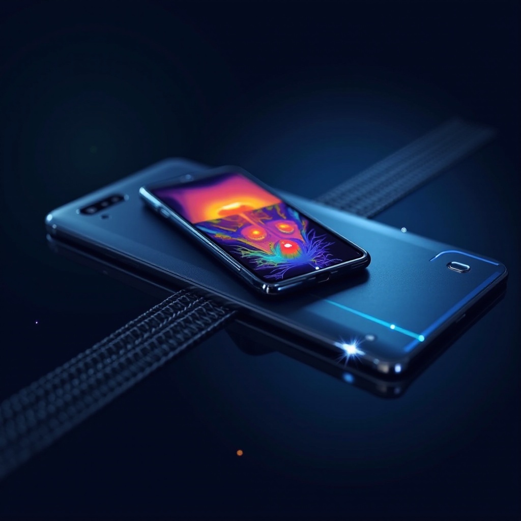 matkapuhelimet lämpökameralla