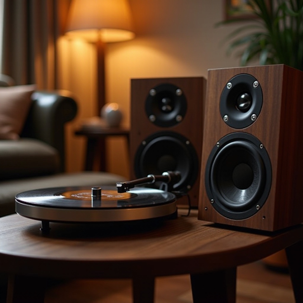 mejores altavoces RCA para tocadiscos