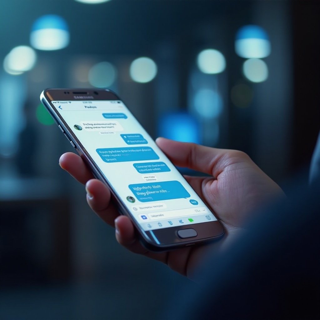 cómo activar la mensajería RCS en Samsung