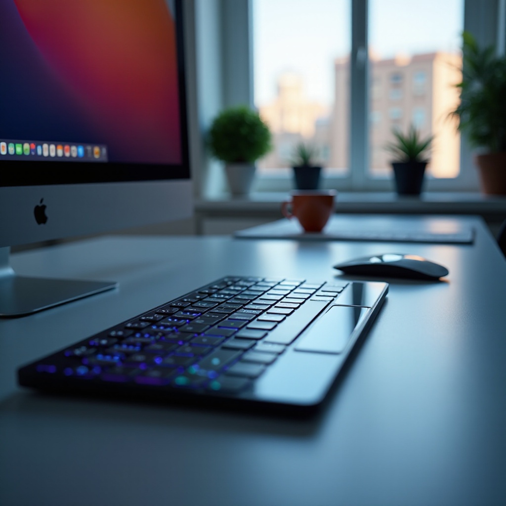 toetsenbord met OLED-display