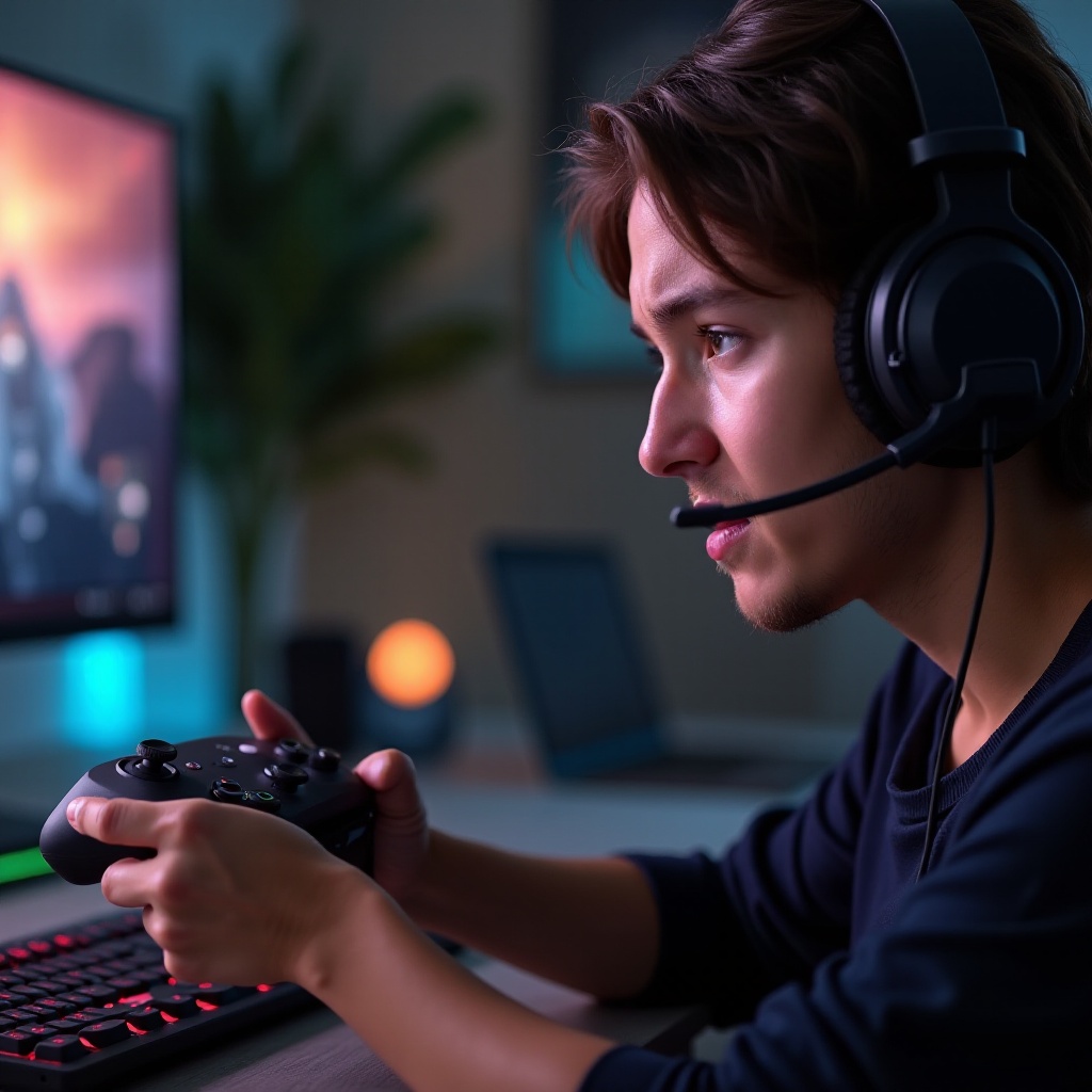 os fones de ouvido do controlador fazem barulho alto
