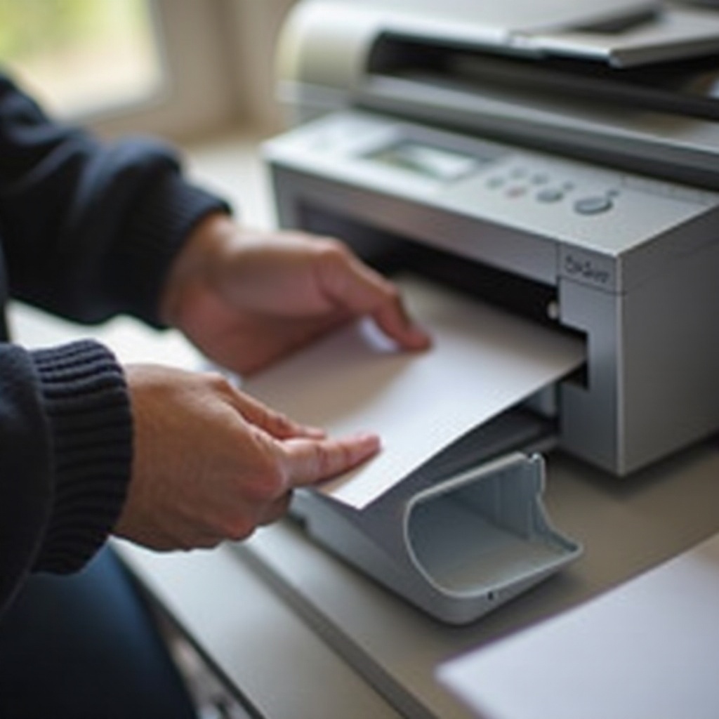paperitukos Epson-tulostimessa