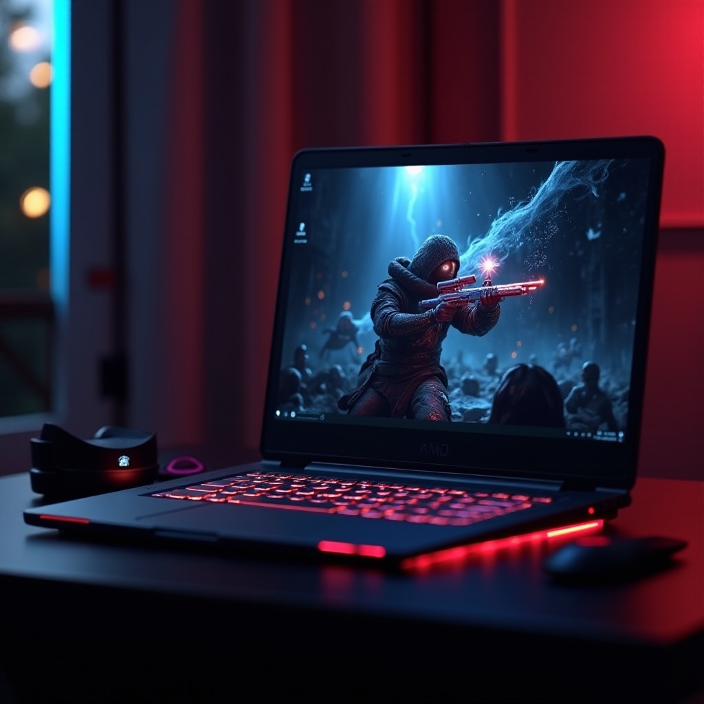 gaming laptop with amd gpu