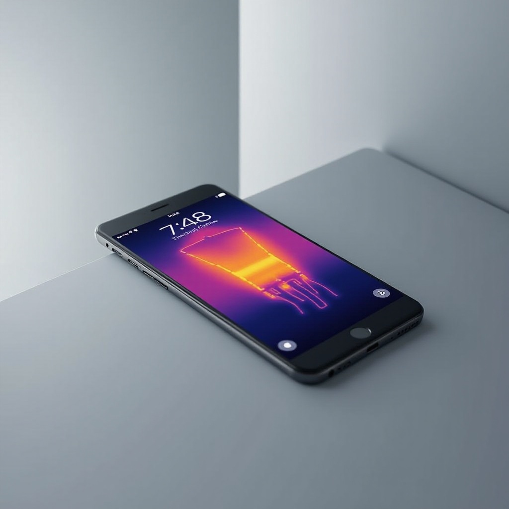 teléfonos móviles con cámara térmica