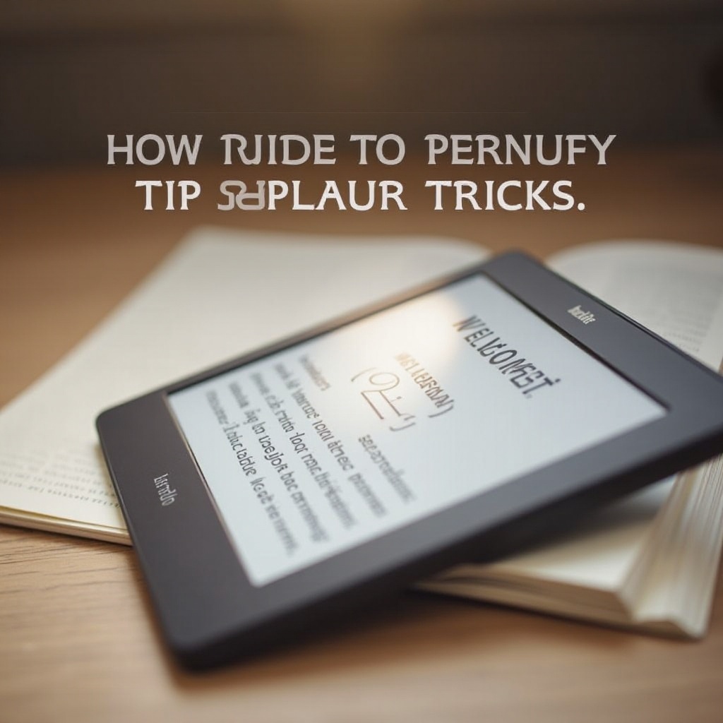 tipps und tricks für den kindle paperwhite signature edition