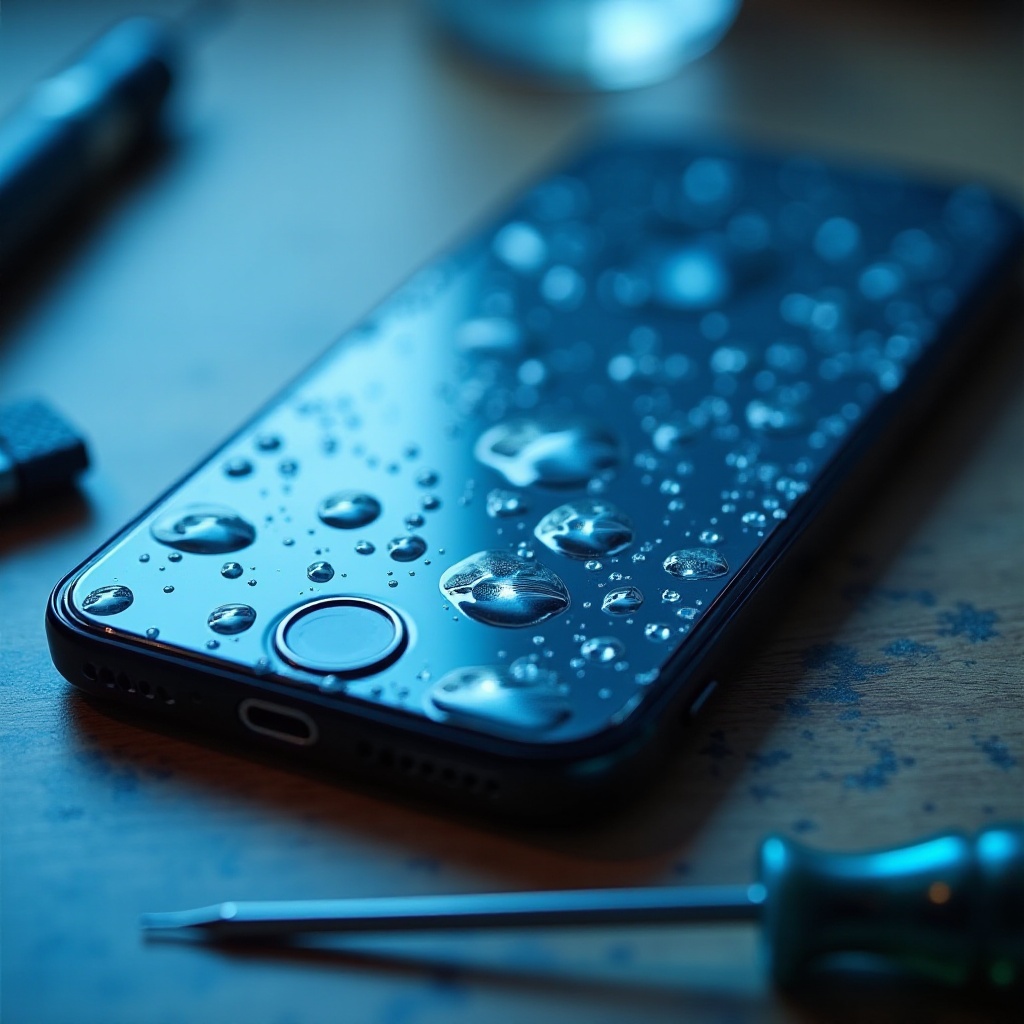 ¿se puede reparar un teléfono dañado por el agua?