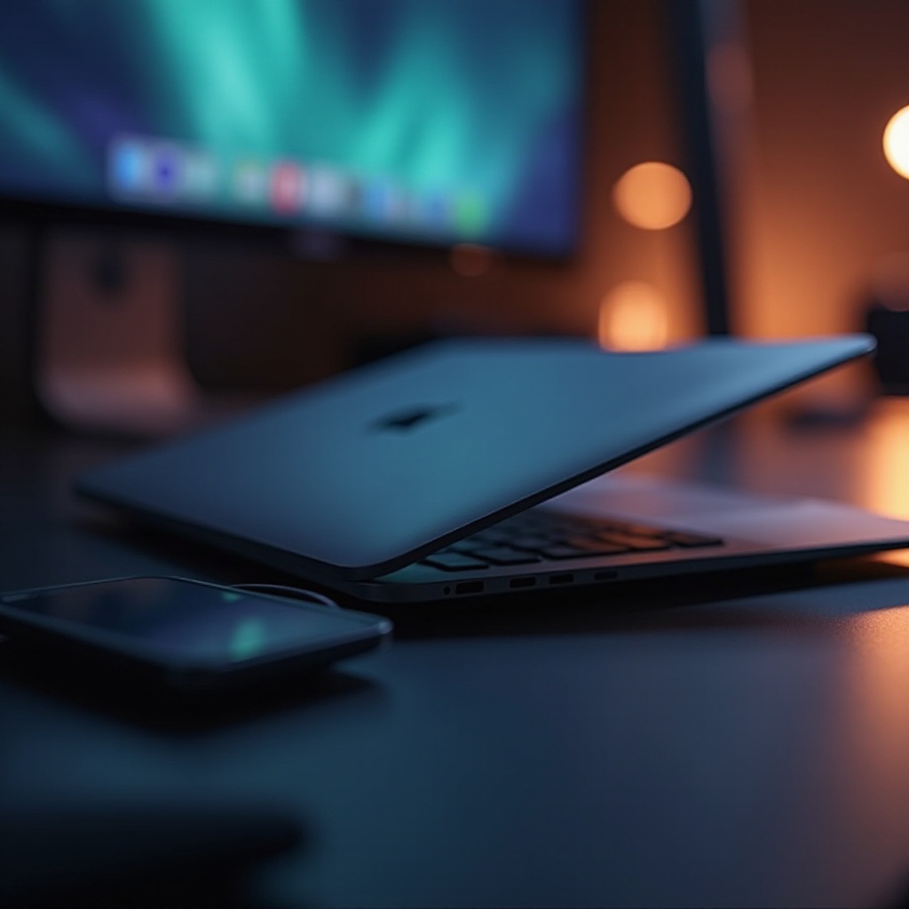 gedämpfter Ton MacBook