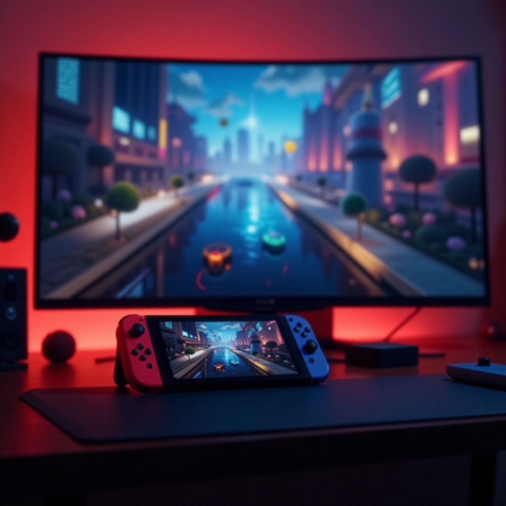 comment diffuser la Nintendo Switch