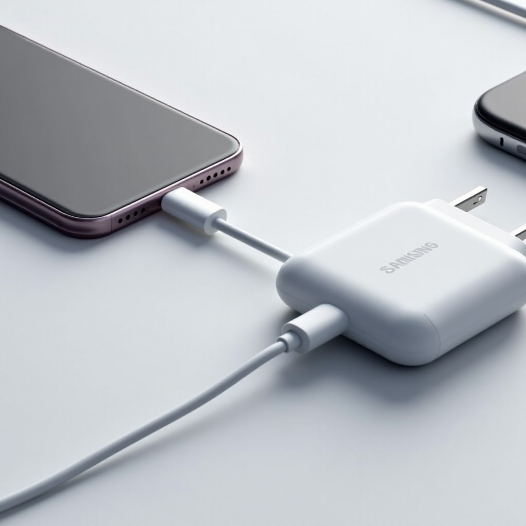 kan de iPhone 15 worden opgeladen met een Samsung-oplader