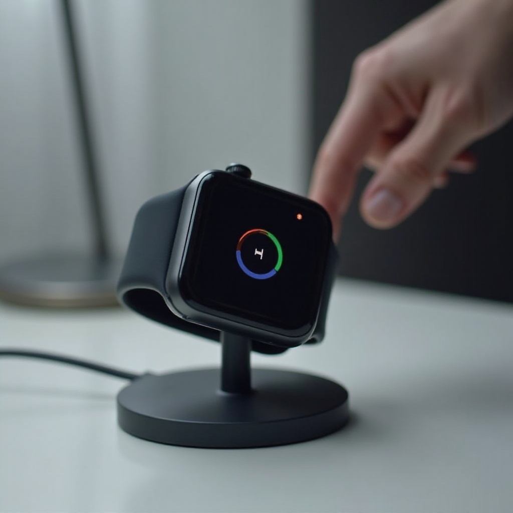 wie kann ich meine Smartwatch aufladen