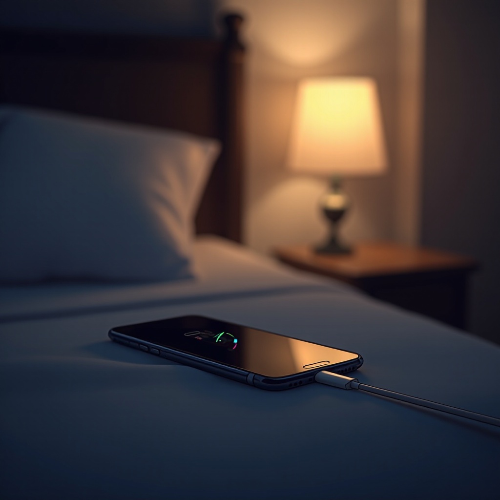 posso caricare il mio telefono durante la notte