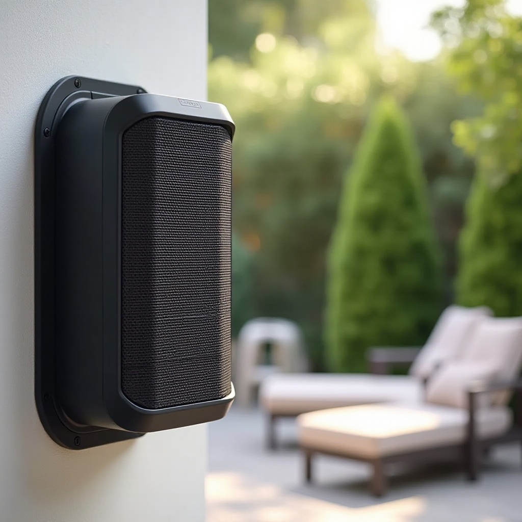 outdoor bluetooth speakers mountable