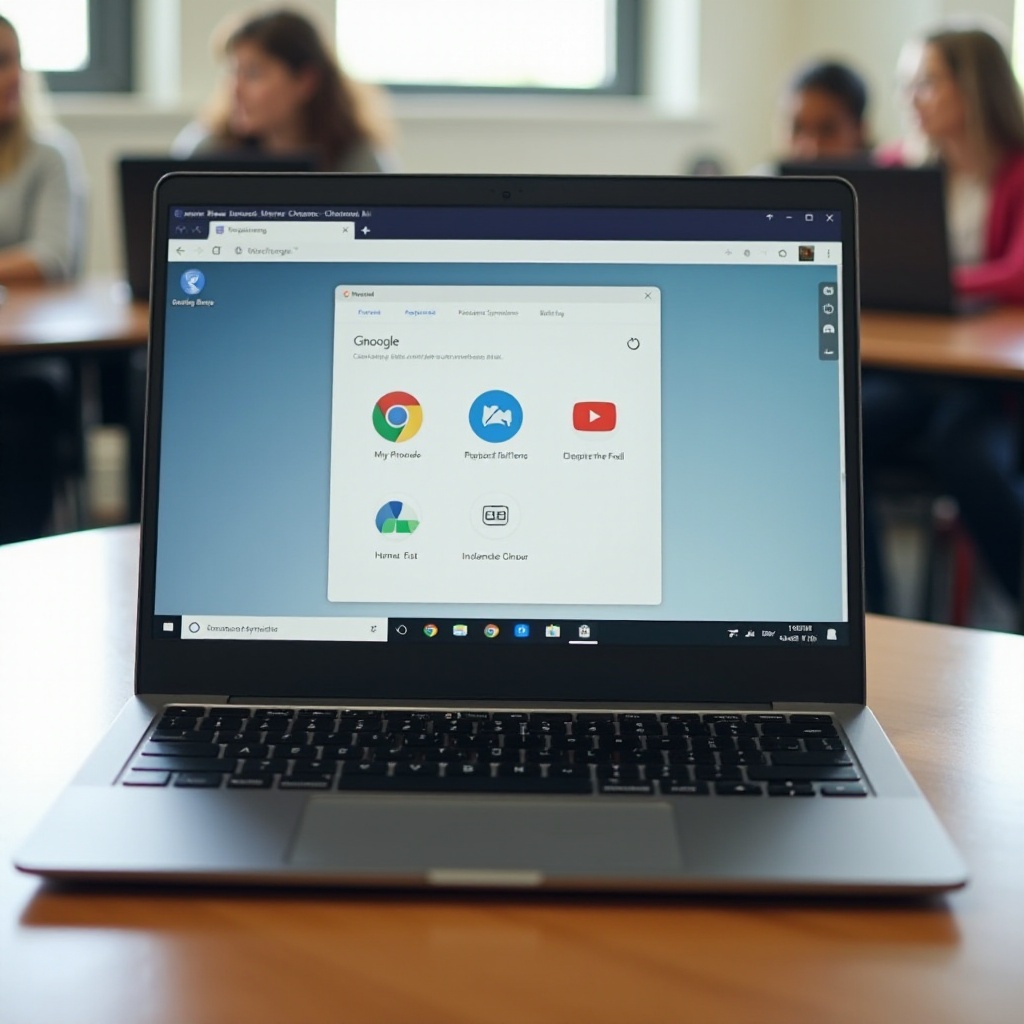 comment ajouter des applications à l'écran d'accueil sur le Chromebook de l'école