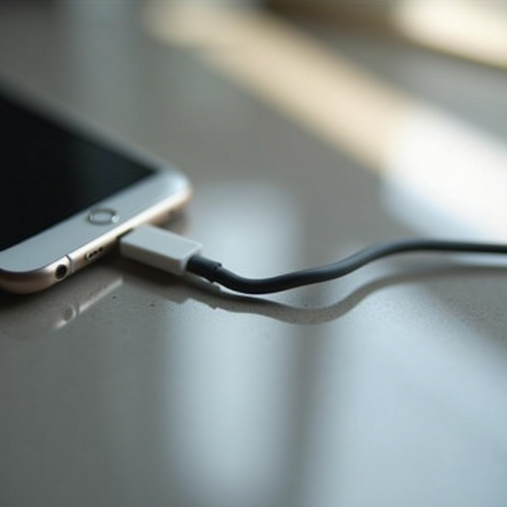 el cable del iPhone no carga
