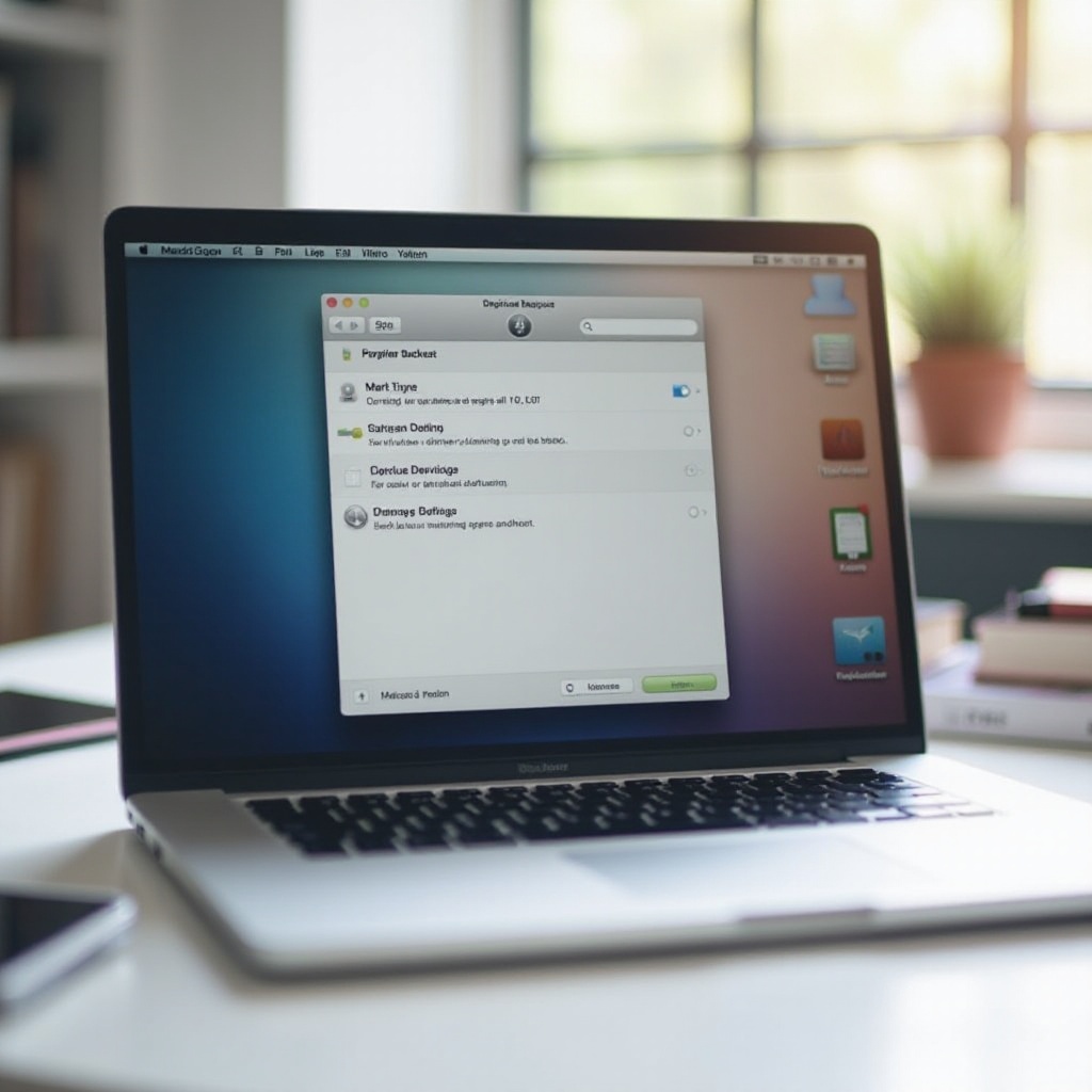 wie man ein MacBook Pro sichert, bevor man die Maschine löscht