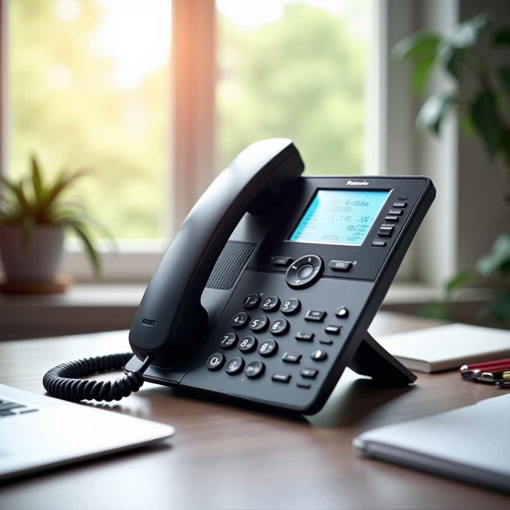 melhores telefones Panasonic com fio de uma linha
