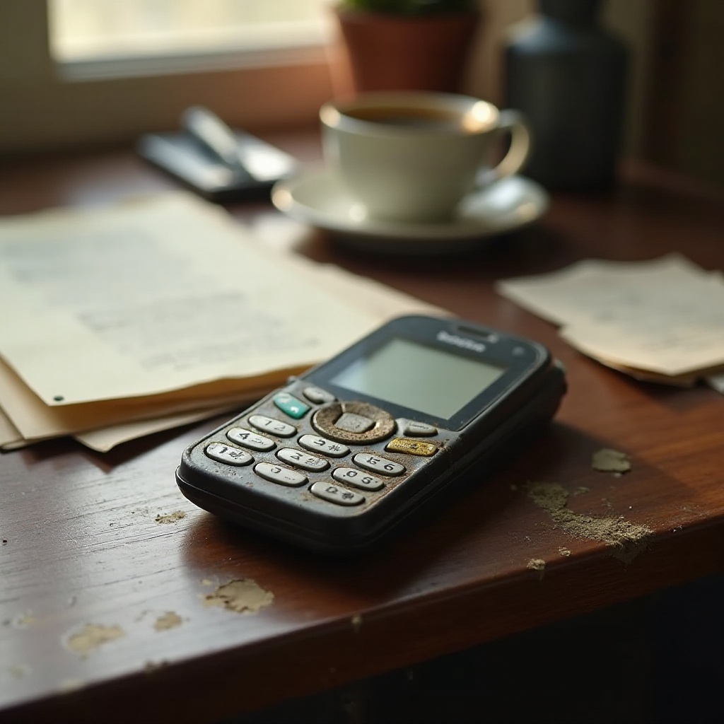 como obter mensagens de texto de um telefone antigo