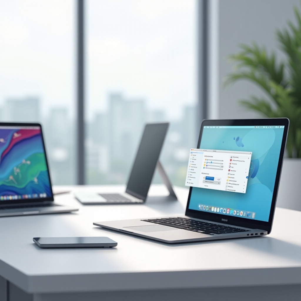 how does macbook access other laptop in the same network
