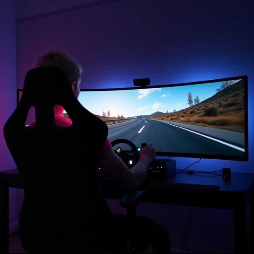 bester Ultrawide-Monitor für Sim-Racing
