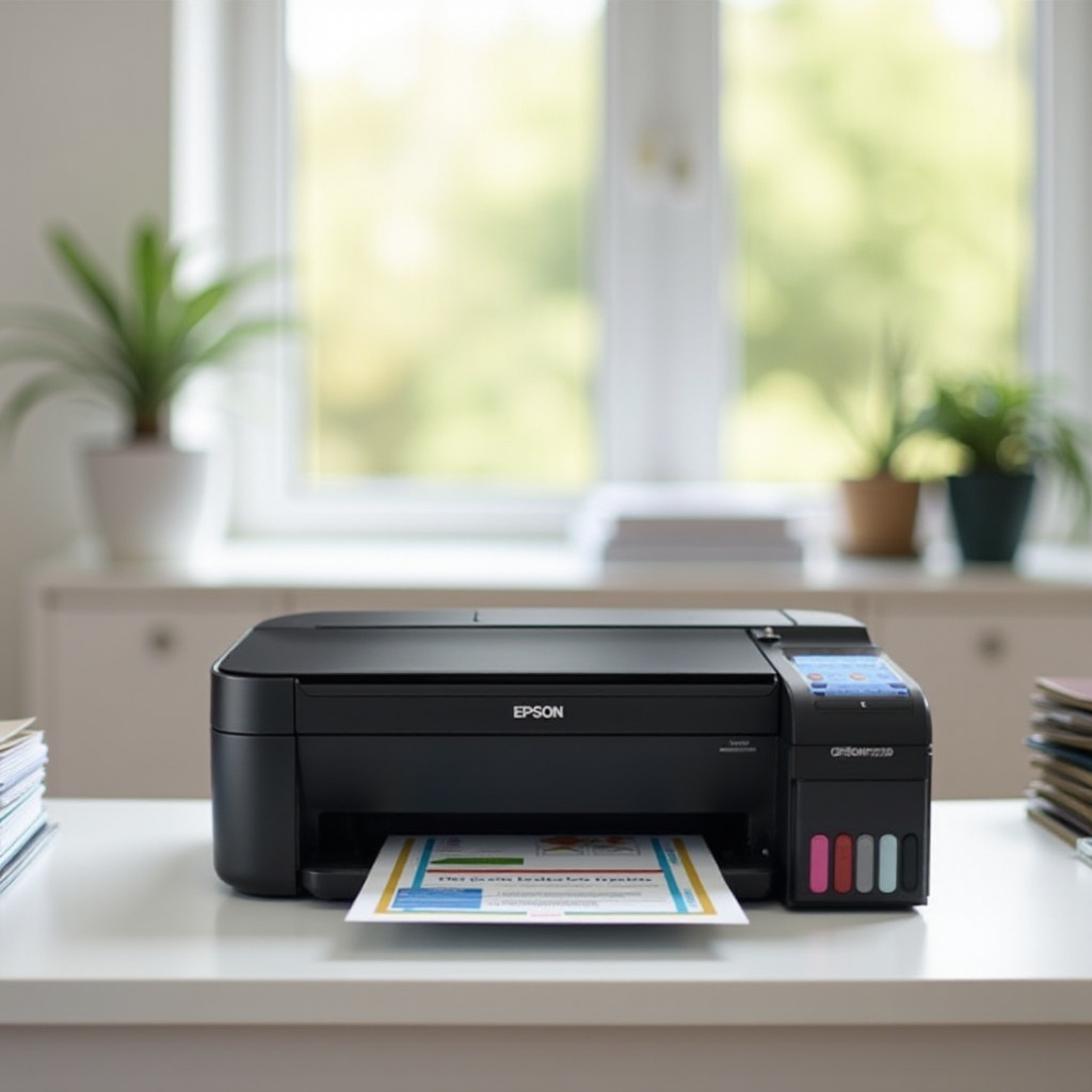 atasco de papel en la impresora Epson