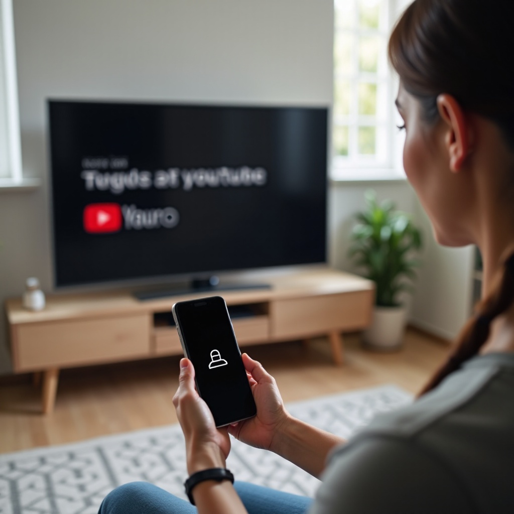 cómo cerrar sesión de YouTube en la TV desde el teléfono