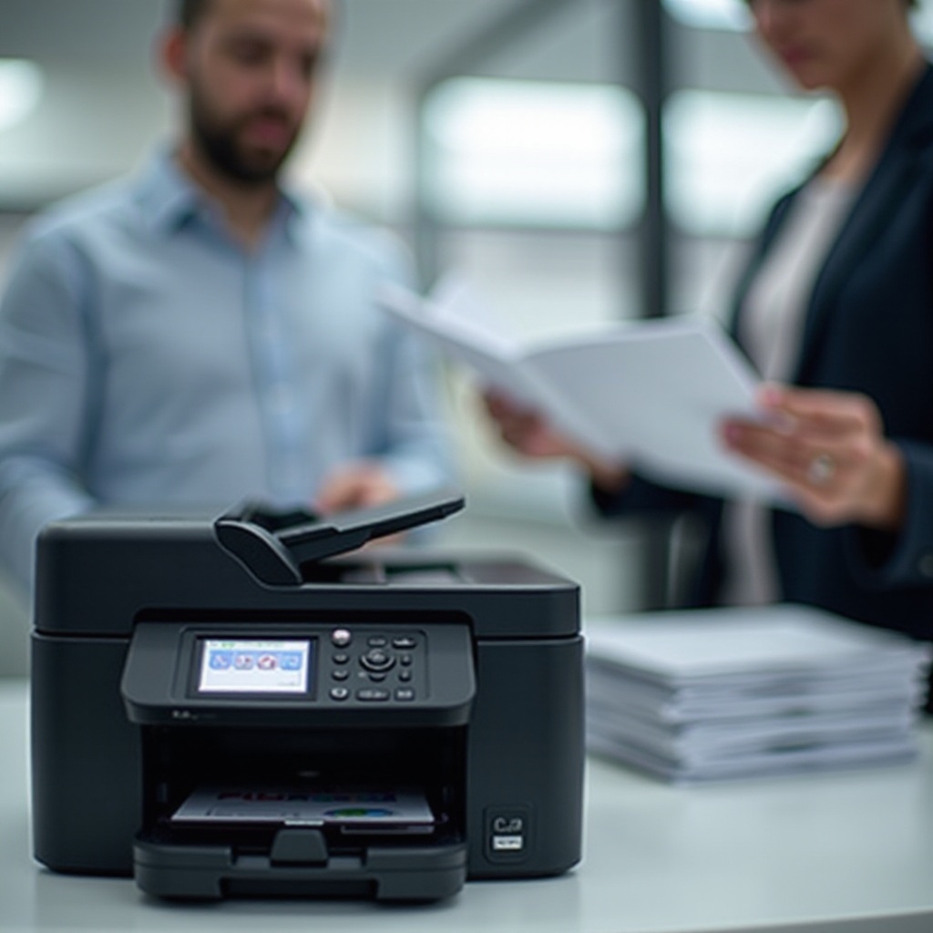 papierstoring in Epson-printer