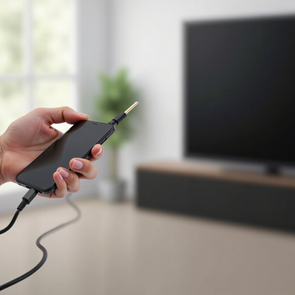 comment diffuser un téléphone filaire sur la télévision
