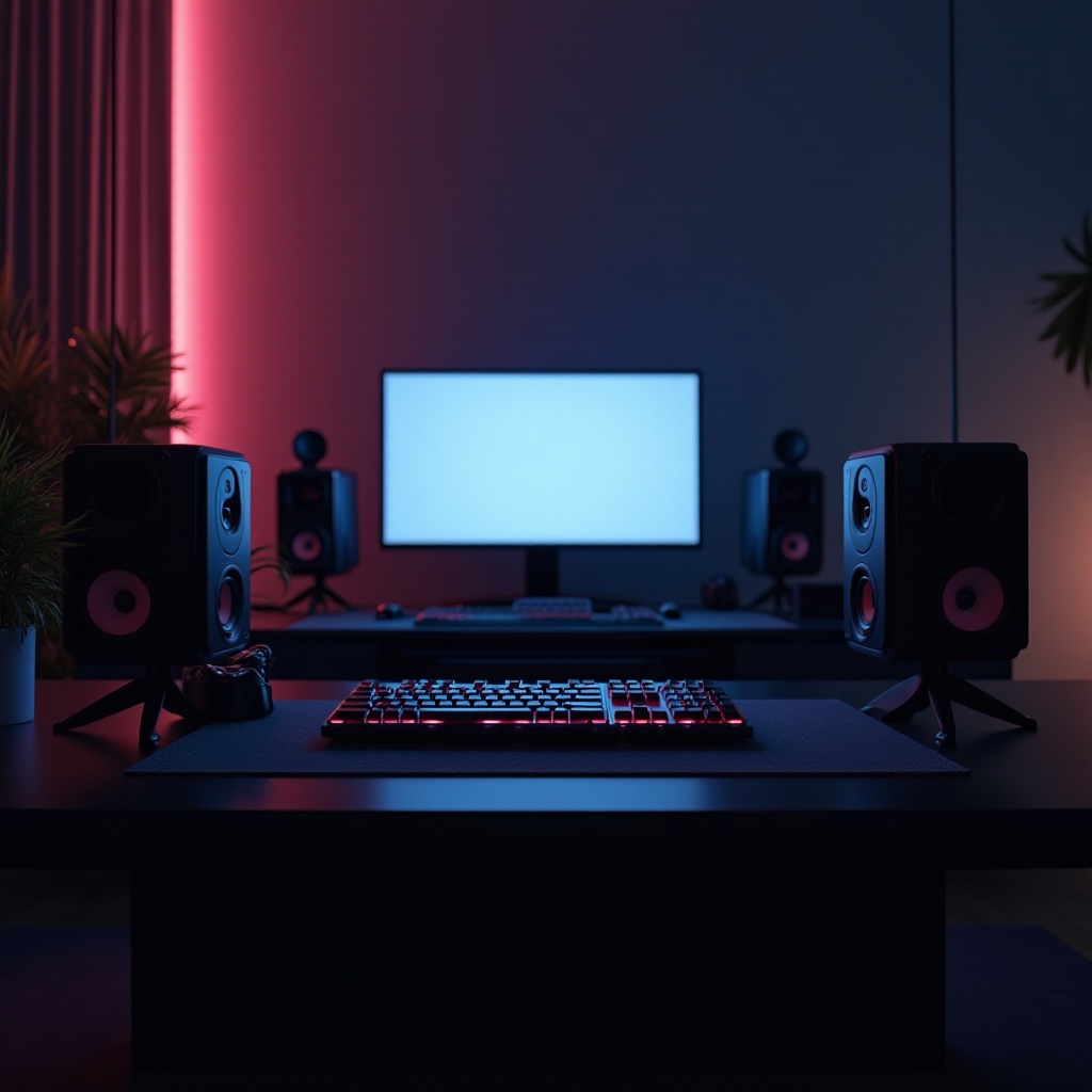 Enceintes avec son surround 7.1 pour PC