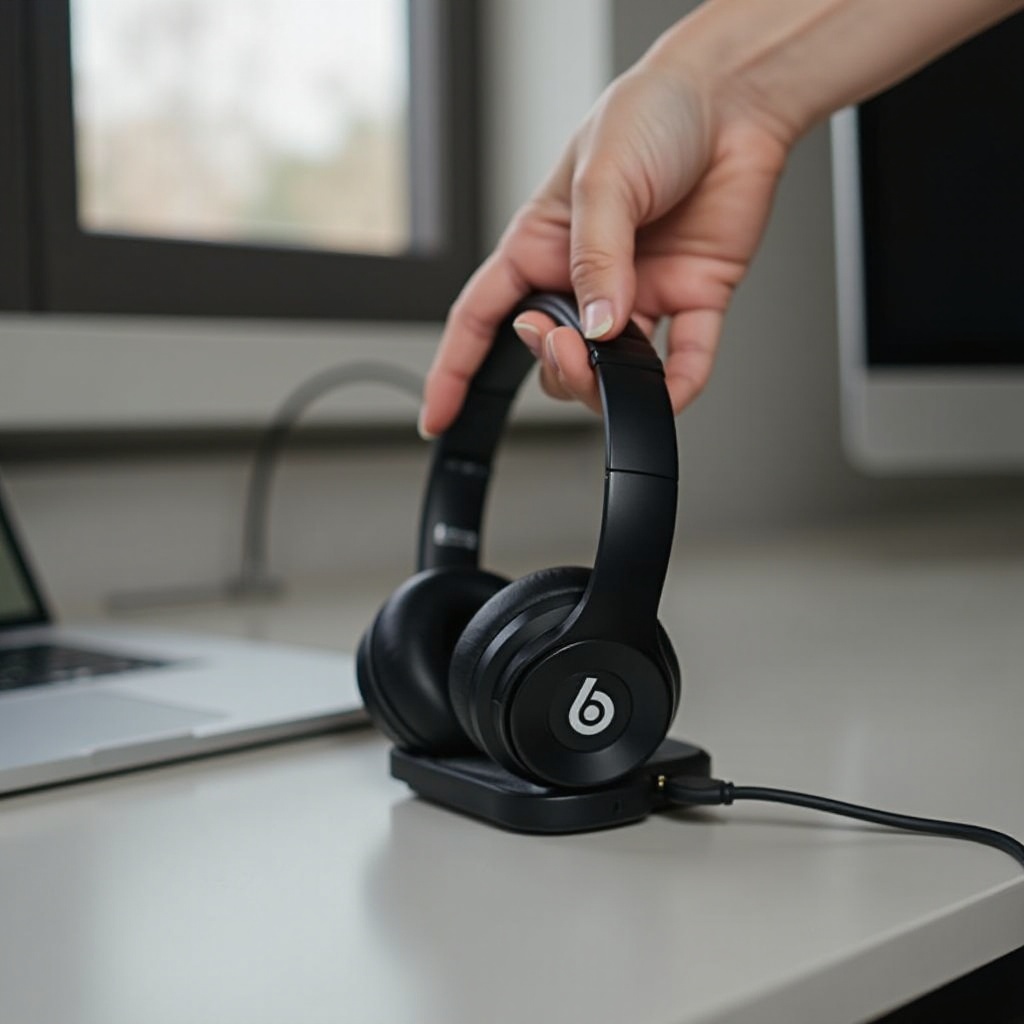 wie lade ich Beats by Dre Kopfhörer auf
