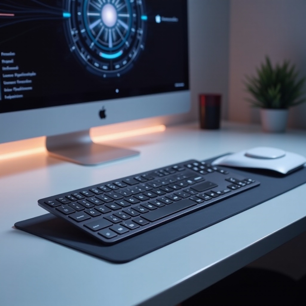 pc-näppäimistö, joka on samanlainen kuin Applen Magic Keyboard