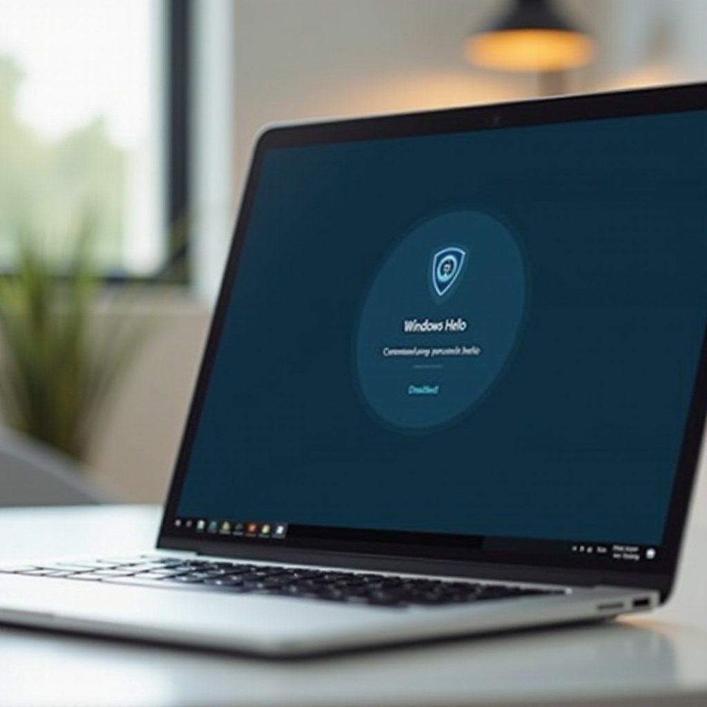 desactivar windows hello