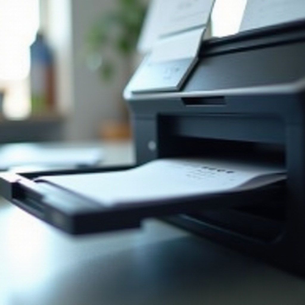Papierstau im Epson-Drucker