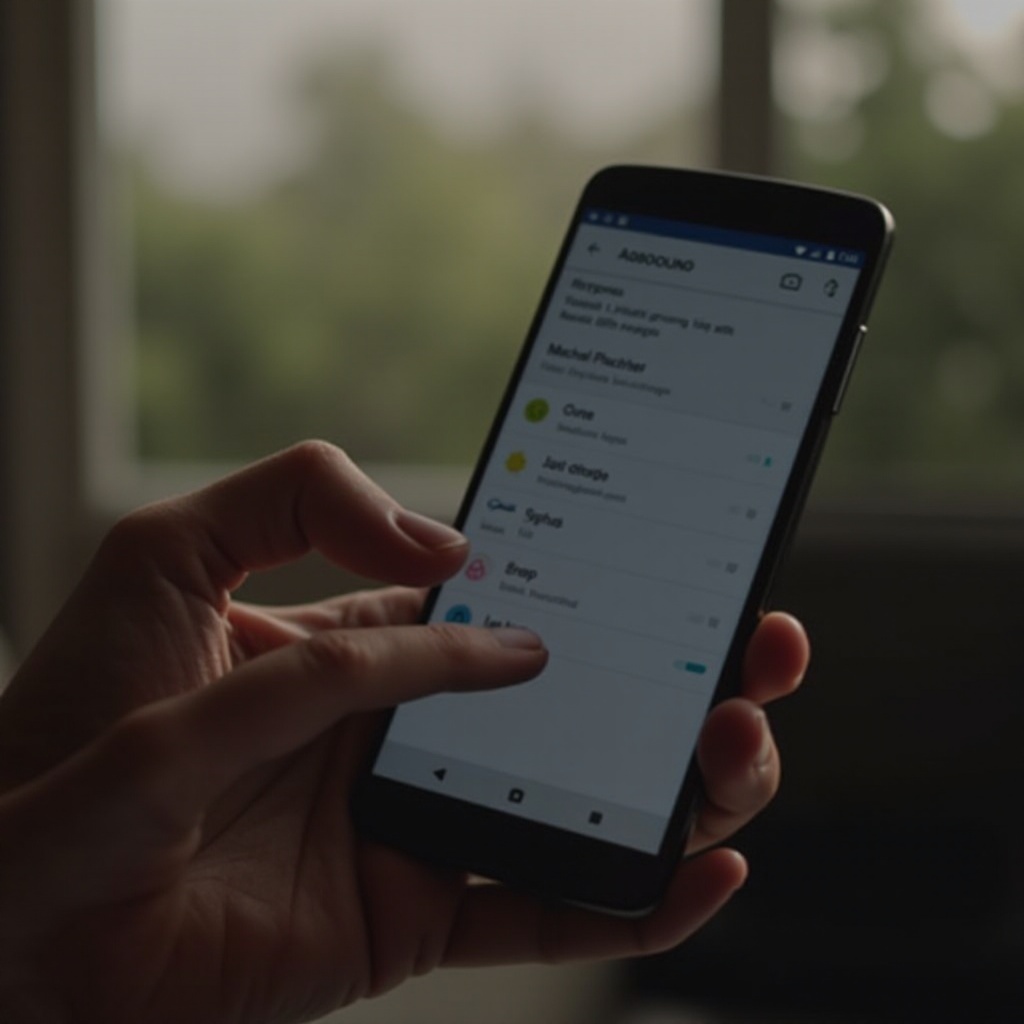 applicazioni in esecuzione in background su Android