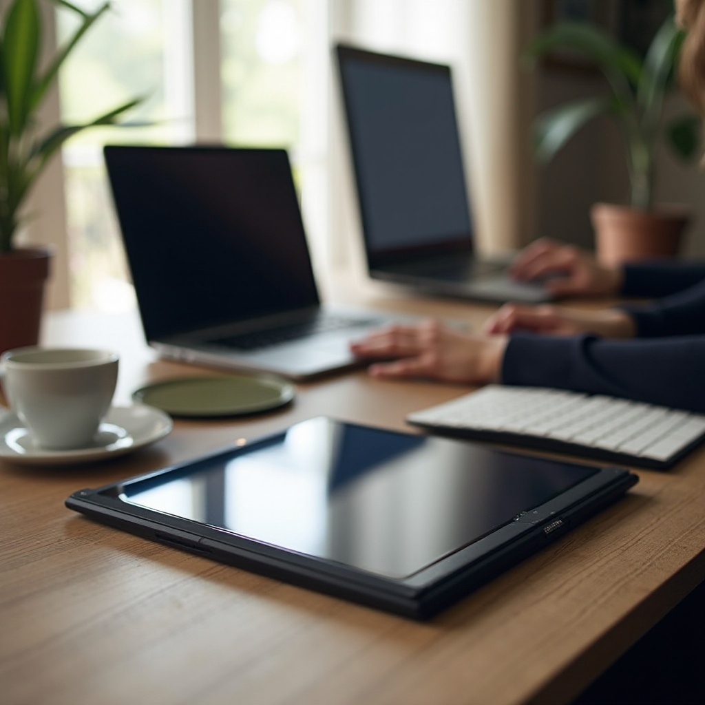 tabletti toisena näyttönä