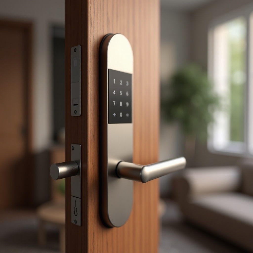 best smart door locks with handle