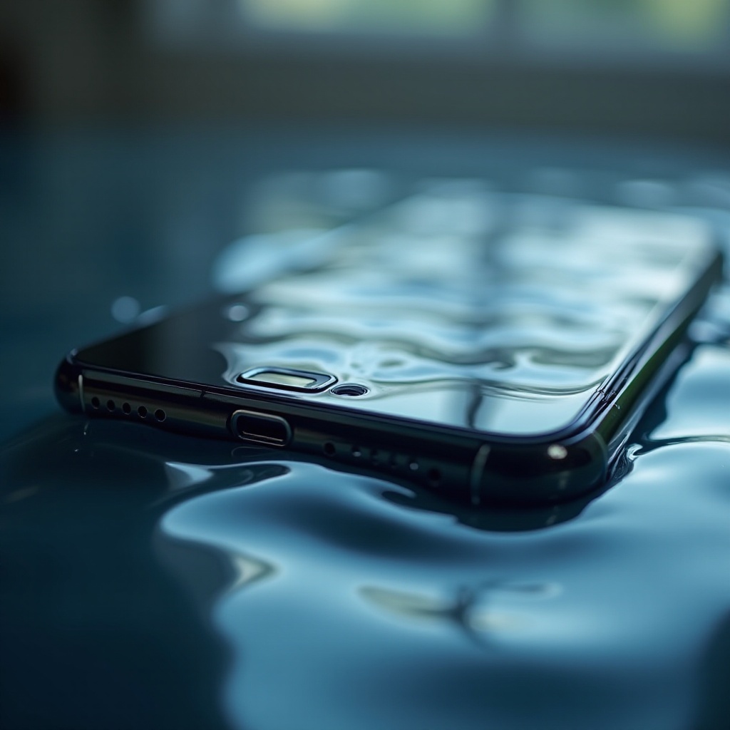 un telefono danneggiato dall'acqua può essere riparato