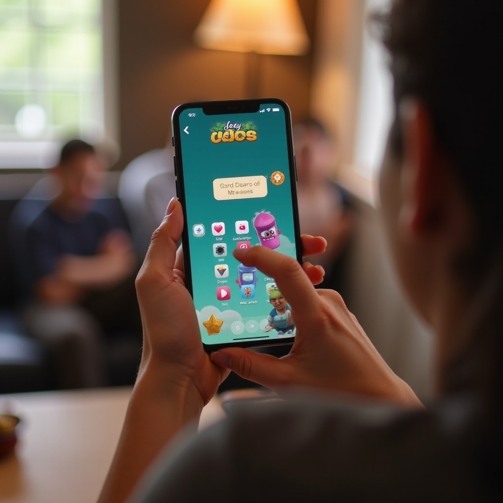 como jogar jogos nas mensagens do iPhone