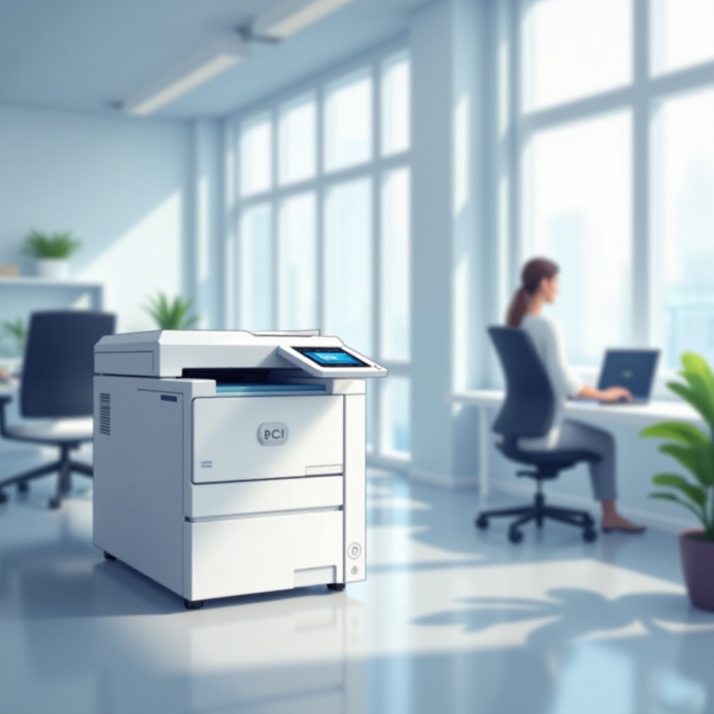 etiqueta del router en la impresora