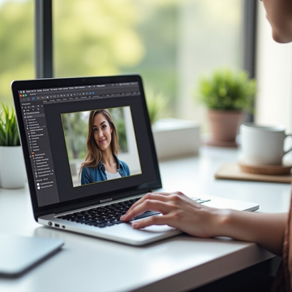 how do you decrease a photosize on a macbook
