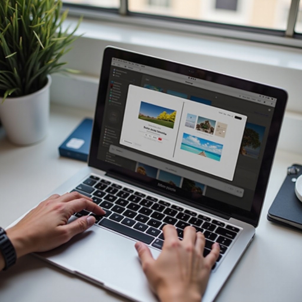 comment diminuer la taille d'une photo sur un MacBook