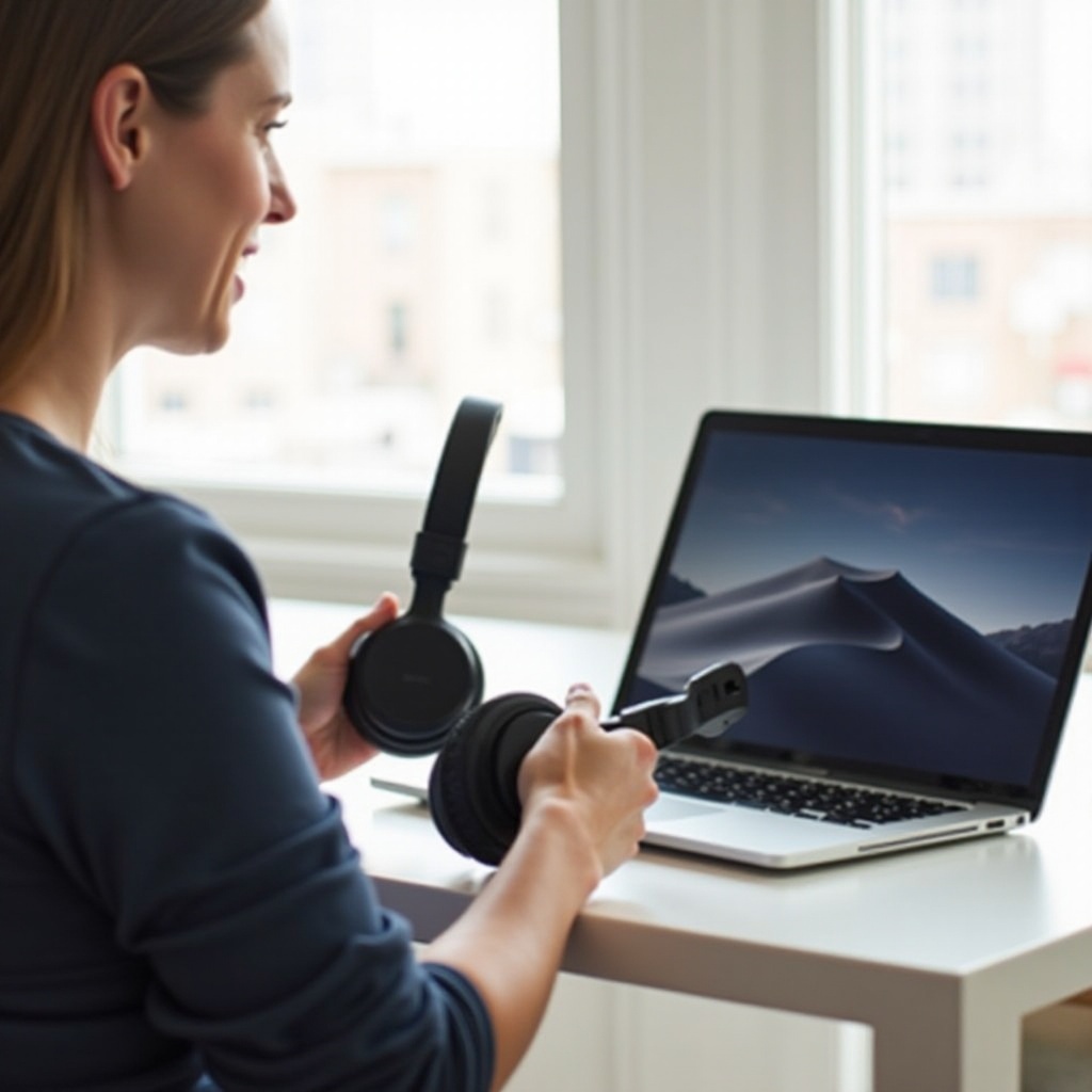 hoe Sony-koptelefoons op een MacBook aan te sluiten