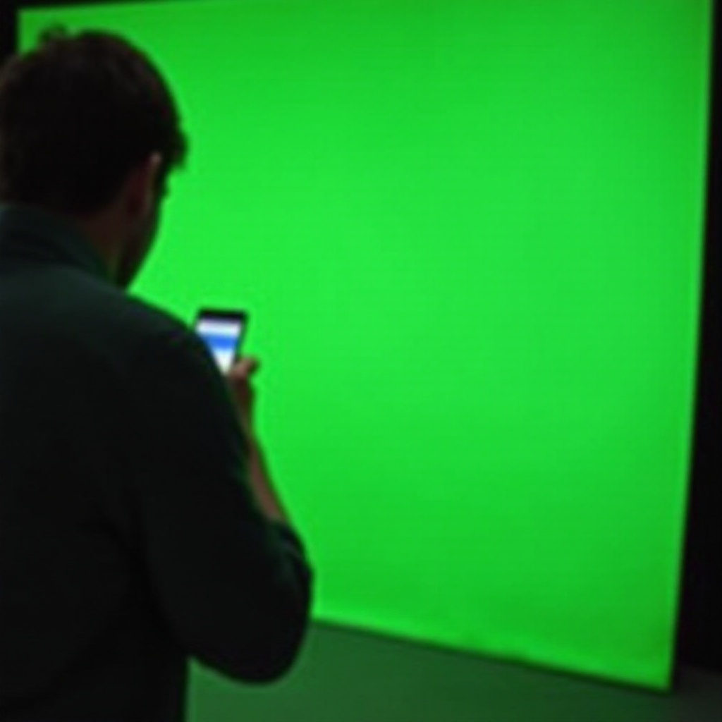 hoe je een Android-telefoon gebruikt om green screen-foto's te maken