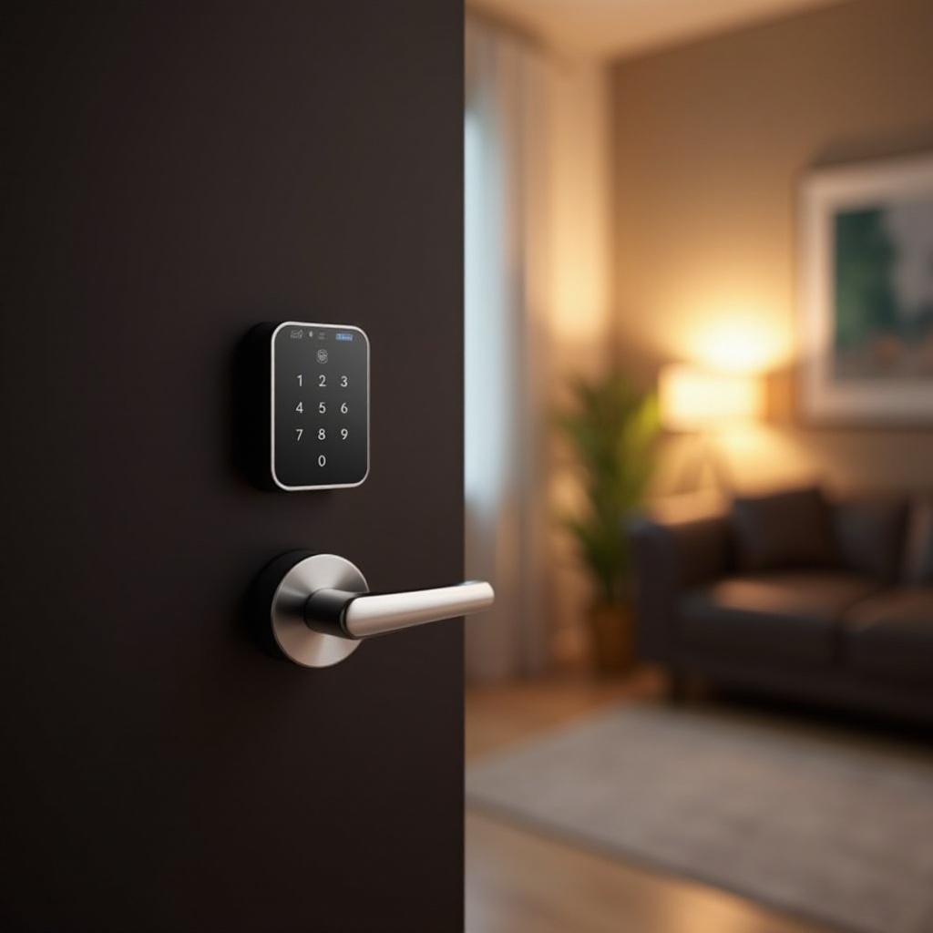 beste slimme deursloten met handgreep