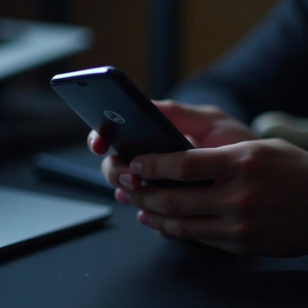 de Motorola-telefoon gaat niet aan