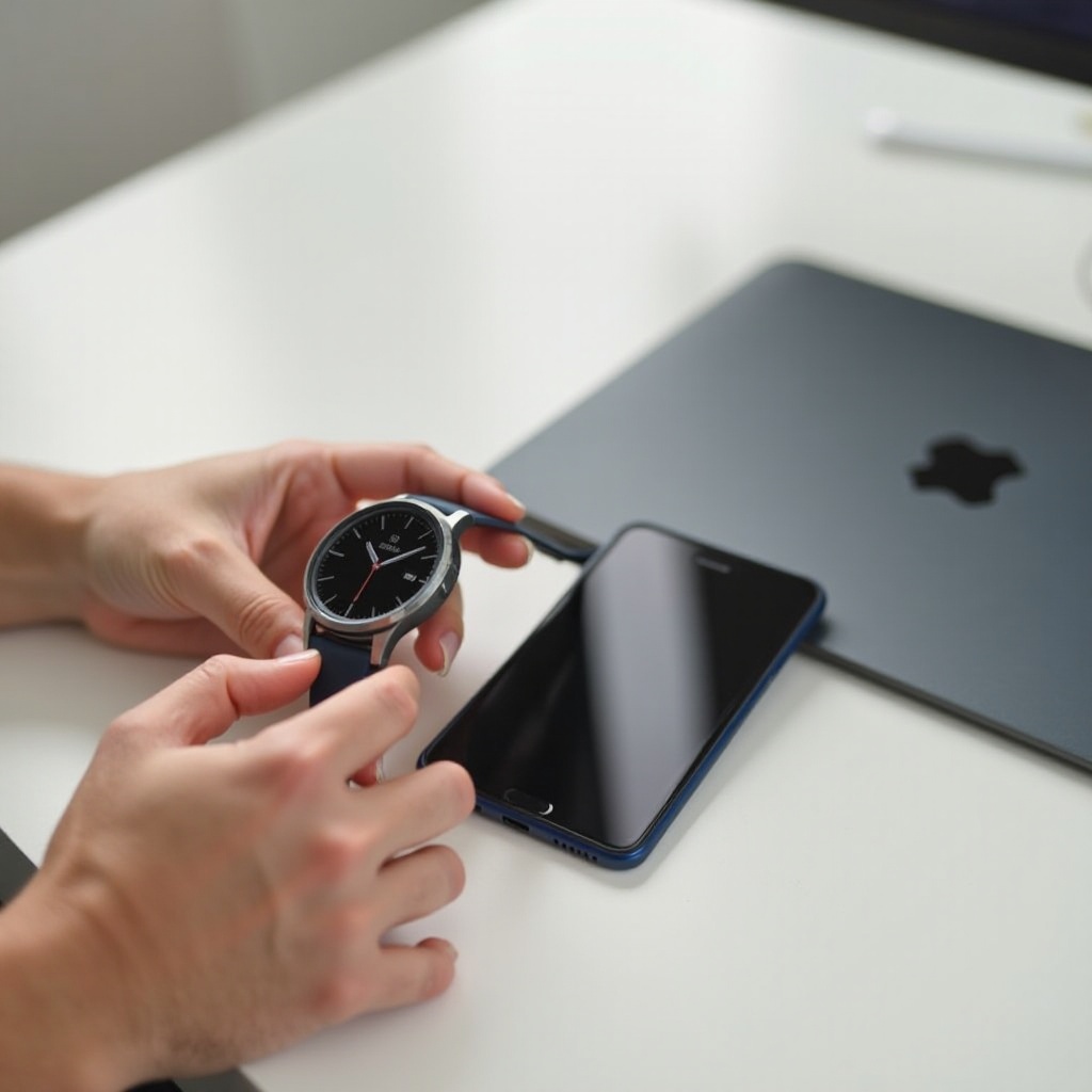 cómo conectar mi reloj inteligente Samsung a mi teléfono