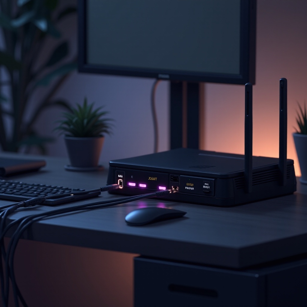 reitittimen etiketti tulostimessa